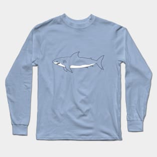 SHARK Lovers Shark Attack Long Sleeve T-Shirt